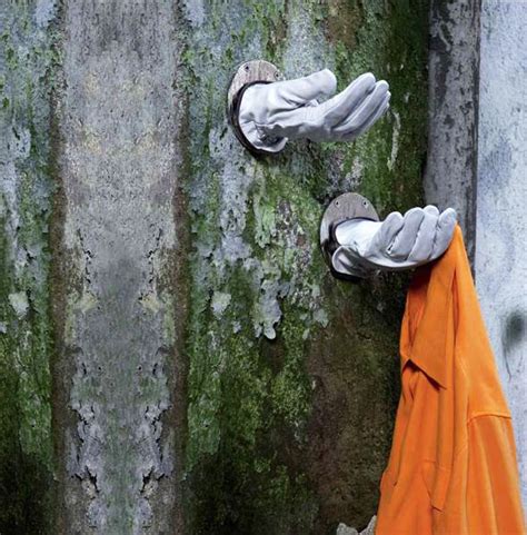 Wall Mounted Hands For Holding Stuff
