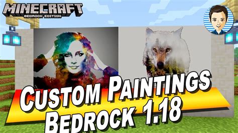 How To Get Custom Paintings In Minecraft Bedrock 1 18 Youtube