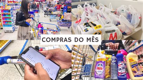 COMPRA DO MÊS COMPLETA recém casados no supermercado atacadão qual