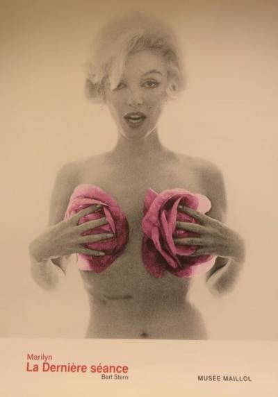 Bert Stern Marylin Naked Deux Affiches Originales D Exposition