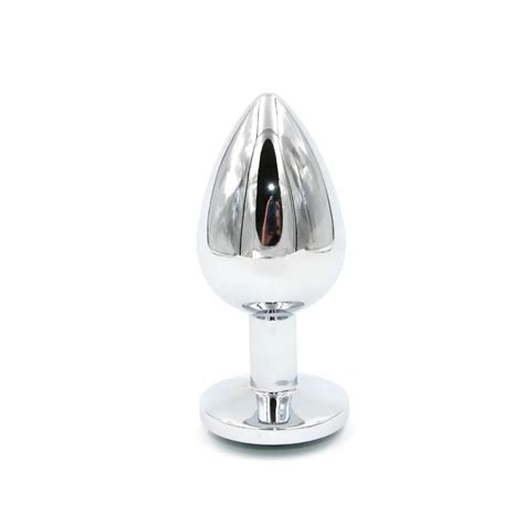 Pc Big Stainless Steel Metal Butt Anal Plug Large Buttplug Adult
