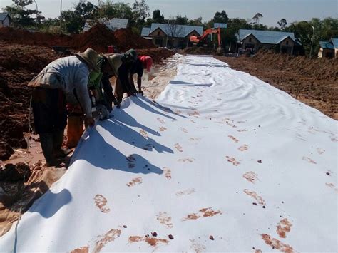 Gambar Pemasangan Geotextile Pada Tebing Koleksi Gambar