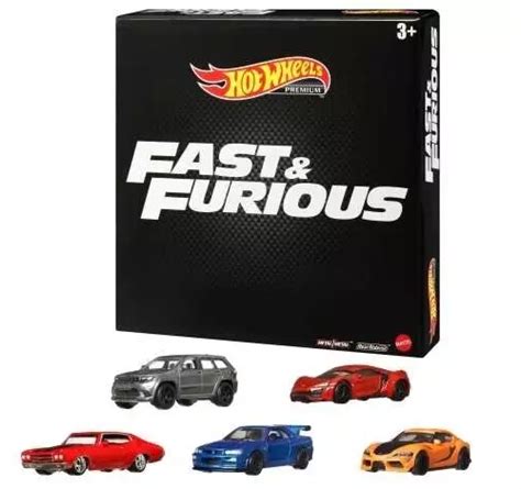 HOT WHEELS PREMIUM SET FAST FURIOUS NISSAN SKYLINE GT R BNR TOYOTA SUPRA BRIAN EUR