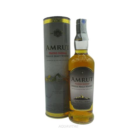 Whisky Amrut Peated Indian Single Malt Single Malt Whisky Indiano