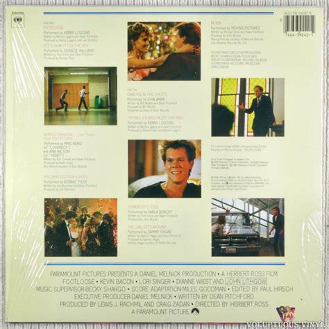 Various ‎ Footloose Original Motion Picture Soundtrack 1984 Vinyl