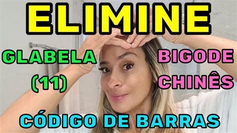 Massagem 3 Em 1 Glabela O Famoso 11 CÓdigo De Barras E Bigode ChinÊs Youtube Massagem