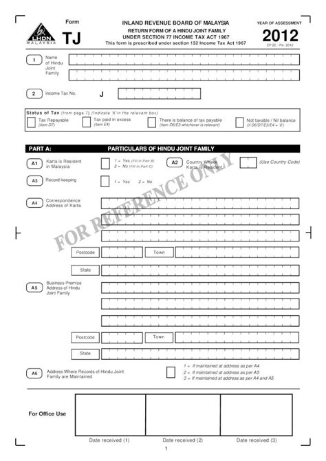 Pdf Form Inland Revenue Board Of Malaysia Tj Lampiran Hasil Gov