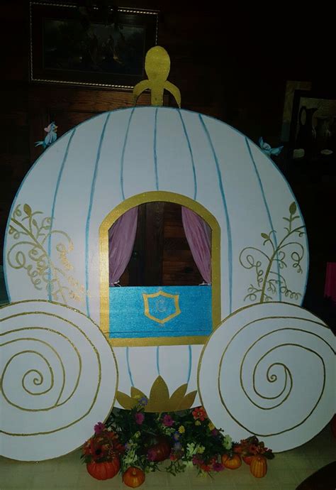 Cinderella Carriage Birthday Party Decor