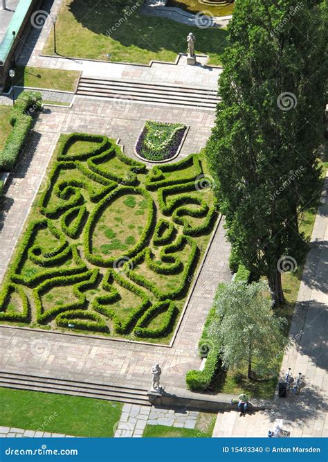 Park Birds Eye View Stock Photo Image 15493340