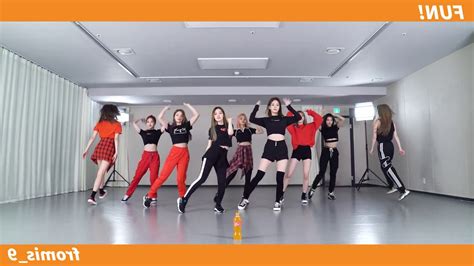Mirrored Fromis 9 Fun Mirrored Dance Practice 안무영상 거울모드 Youtube