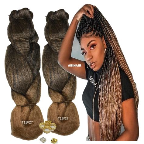 2 Jumbo cabelo para box braids Tranças Ser Mulher 399g ENVIO JÁ