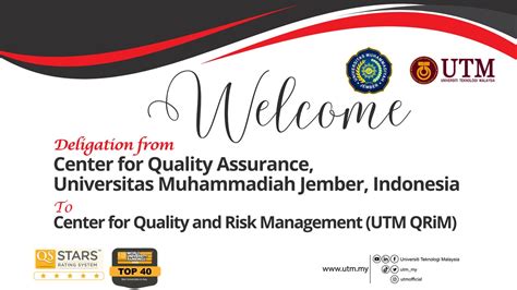 Welcome Utm Accreditation Center Utm Ace