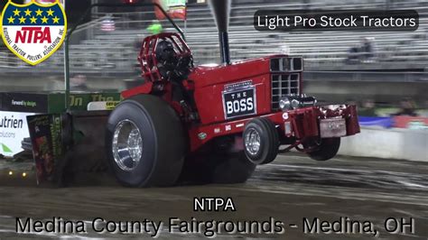 Medina Ohio Light Pro Stock Tractors Tractor Pulling Ntpa