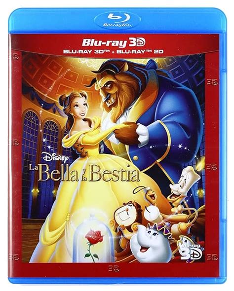 La Bella Y La Bestia Bd D Blu Ray Amazon Es Personajes Animados