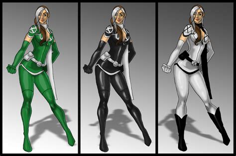 Rogue costume variants by skyboy16 on DeviantArt