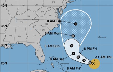 Tropical Storm Joses Path Shifts Toward East Coast Pix11