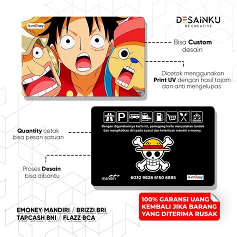 Jual Emoney One Piece Edition Emoney Anime E Toll Tapcash Tap Cash