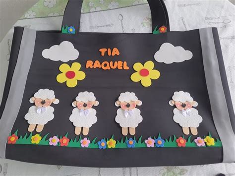 Bolsa Grande Bolsas Personalizadas Minist Rio Infantil Bolsas