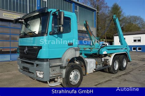 Mercedes Benz Axor X Skip Loader Truck For Sale Germany Sinn