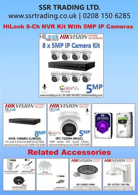Cctv Kit Hikvision Nvr Kit Complete Nvr System Cctv Camera Ip Kit