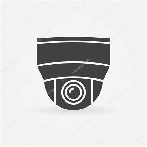 Icono De C Mara De Seguridad Vector De Stock De Sn G