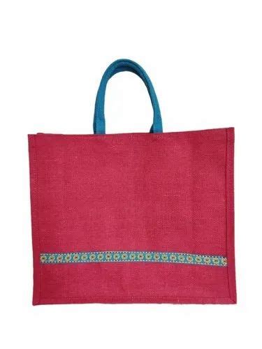 Short Cotton Padded Zipper Fancy Jute Bag Capacity 5 To 10kg At Rs