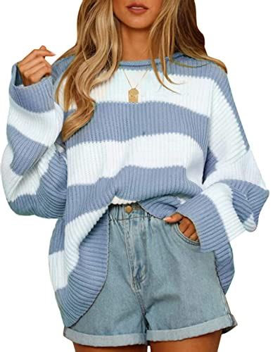 Best Blue And White Striped Sweater