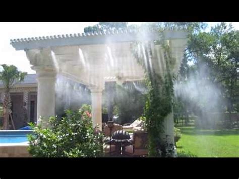 Patio Misting System Residential Misting System From Mistcooling