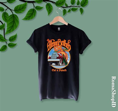 The Allman Brothers Band Eat A Peach T Shirt The Allman Etsy