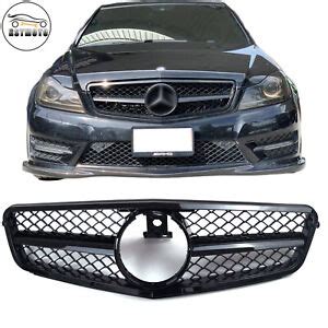 Amg Style All Black Grill Grille For Mercedes Benz W C C C