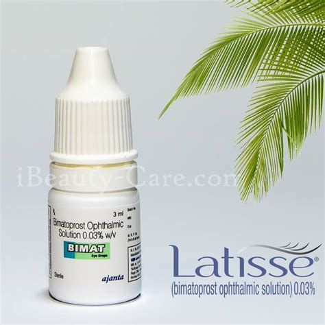 Generic Latisse Eyelashes Drops 3ml With Bimatoprost 3