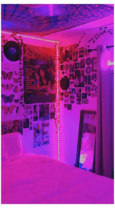 Cute Aesthetic Led Light Room