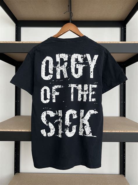 Vintage Vintage 2000s Dying Fetus Orgy Of The Sick Black T Shirt Grailed