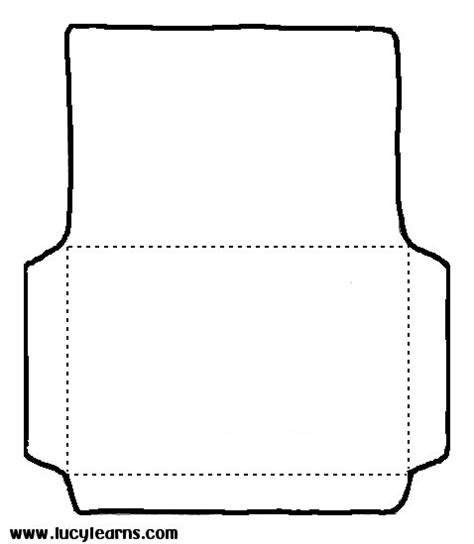 Envelope Coloring Printable Clipart Best