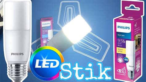 Lampu Led Stick Philips Watt E K White Youtube