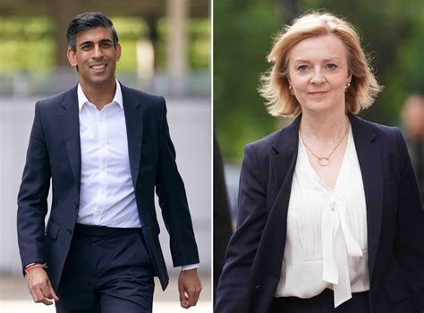 Liz Truss And Rishi Sunak Court Tory Members Votes In Party Heartlands