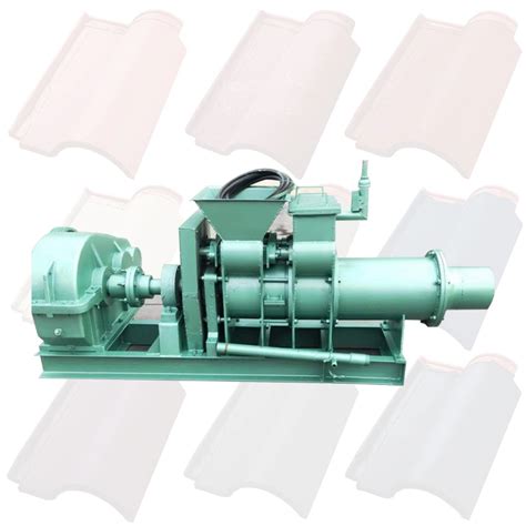 Vacuum Extruder For Clay Brick Making Machine Hole Red Mud Clay Brick