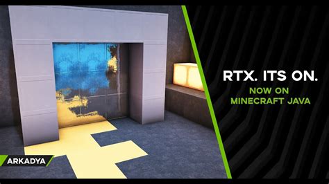 Minecraft Rtx On Java Nvidias Rtx Resource Pack Youtube