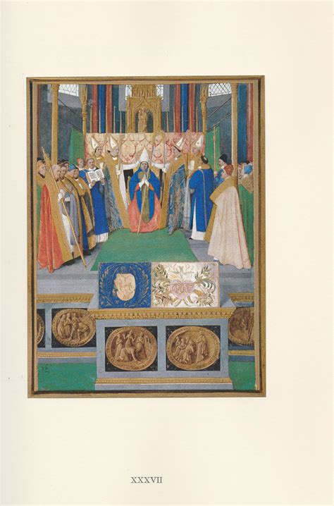 Les Heures D Etienne Chevalier By Jean Fouquet Bien Encuadernaci N De