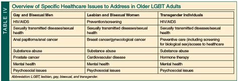 Addressing The Needs Of Older Lesbian Gay Bisexual And Transgender