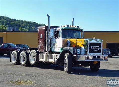 Brockway 761 Former Mass Dot Triaxle Dump Truck Cat 3406b Flickr