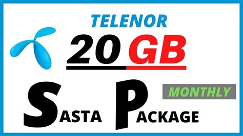 Telenor Internet Packages - Telenor Internet Packages Monthly Weekly Daily 2021 Mobilehq ...