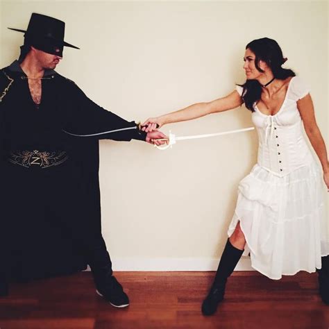 Movie Couples Costumes: Zorro and Elena From "The Legend of Zorro ...