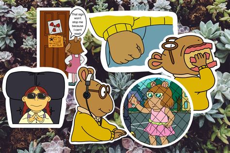 Arthur Meme Stickers - Etsy