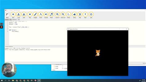 Pygame Zero Tutorial 1 Fox And Coin Youtube