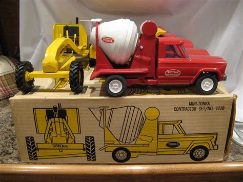 Mini Tonka No1010 Construction Set Vintage Toys Retro Toys Tonka Toys