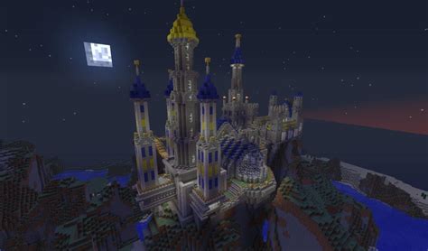 Fantasy Castle Build With Time Lapse Minecraft Map