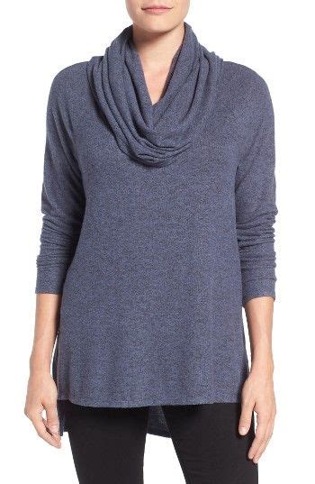 Gibsonlook Convertible Neckline Cozy Fleece Tunic Nordstrom