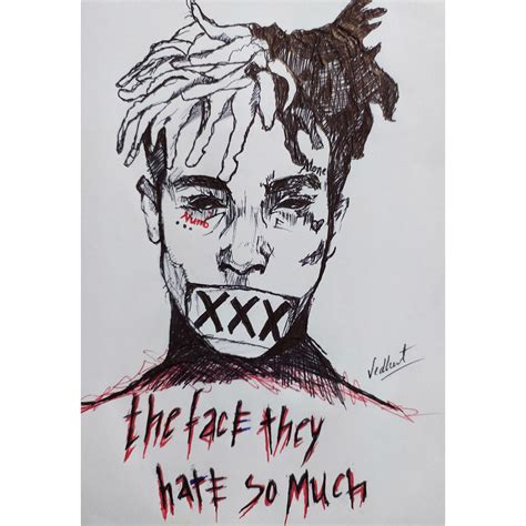 Xxxtentacion Fan Art ♥️ Drawing