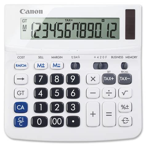 Canon Digit Financial Desktop Calculator Kit Office Plus